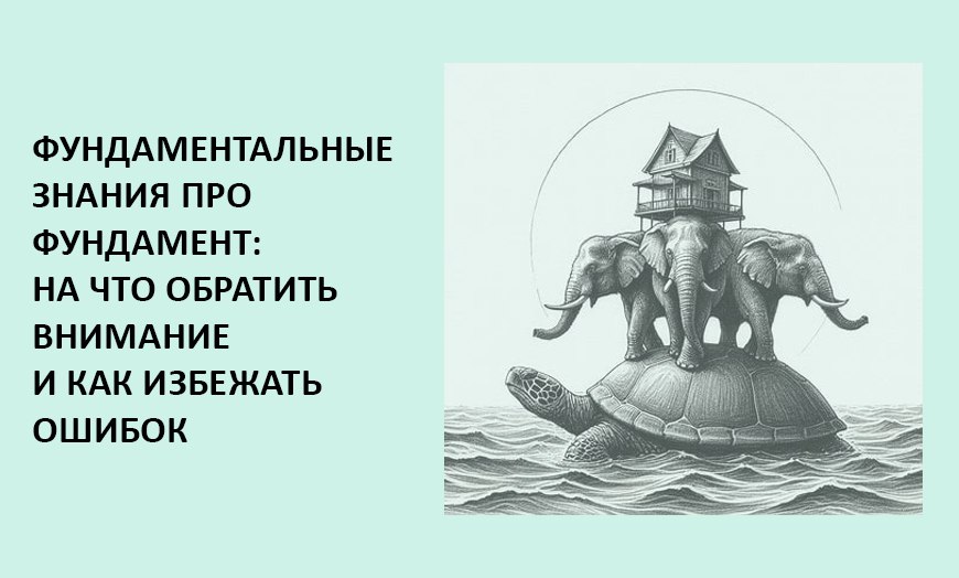 Ошибки при строительстве фундамента Основные ошибки при проектировании фундамента дома
