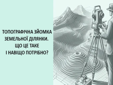 Топографічна зйомка земельної ділянки
